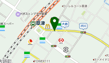 理容プラージュ近江八幡店の地図画像
