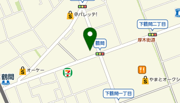 理容プラージュ海老名店の地図画像