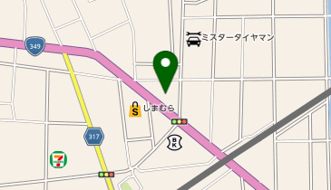 理容プラージュ福島店の地図画像
