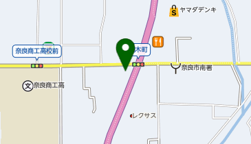 理容プラージュ奈良古市店の地図画像