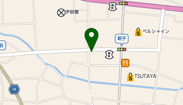 理容プラージュ伊那店の地図画像