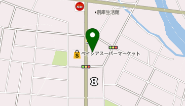 理容プラージュ大根店の地図画像