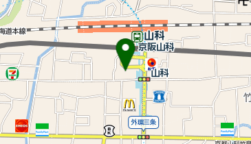 理容プラージュ草津店の地図画像