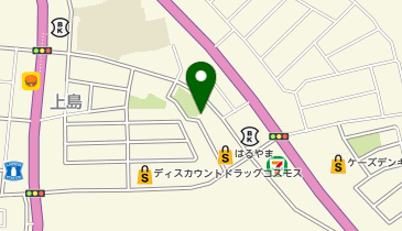 理容プラージュ熊本近見店の地図画像