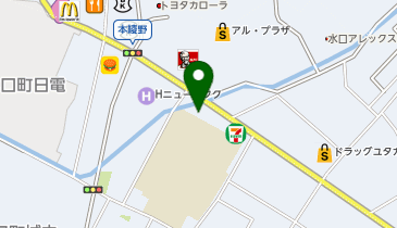 理容プラージュ日野店の地図画像