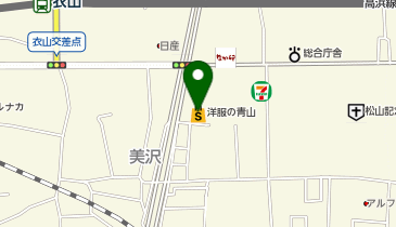 理容プラージュ枝松店の地図画像