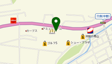 理容プラージュイオンモール高知店の地図画像