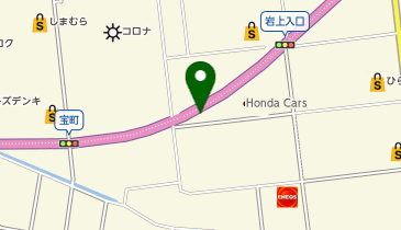 理容プラージュ柏崎店の地図画像