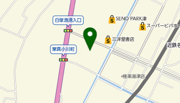 理容プラージュ芸濃店の地図画像