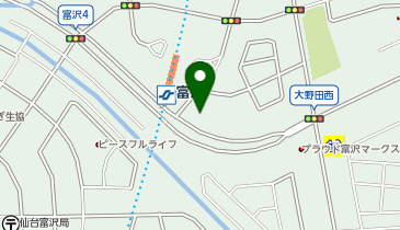 理容プラージュ南仙台店の地図画像