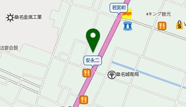 理容プラージュ西桑名店の地図画像