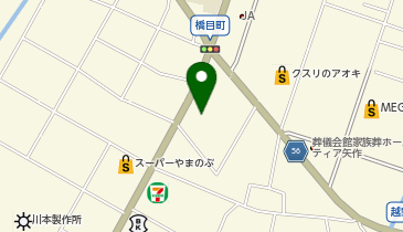理容プラージュ矢作橋目店の地図画像