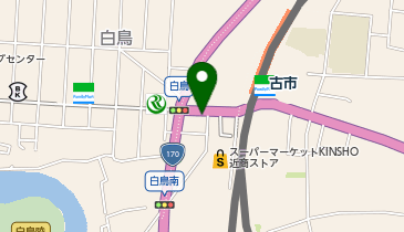 理容プラージュ古市店の地図画像