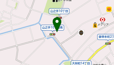 理容プラージュ三河豊田店の地図画像