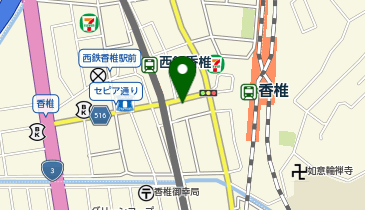 理容プラージュ太宰府店の地図画像