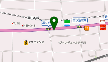理容プラージュフレスポ犬山店の地図画像