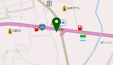 理容プラージュラ・ムー岡山中央店の地図画像