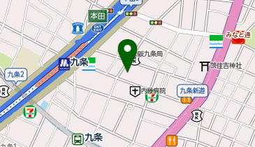 理容プラージュ鶴橋店の地図画像