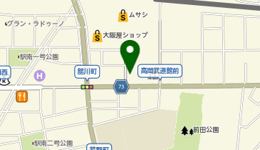 理容プラージュ氷見店の地図画像
