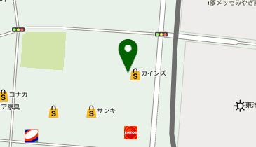 理容プラージュ利府店の地図画像