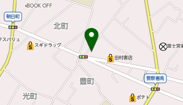 理容プラージュカインズ富士宮小泉店の地図画像