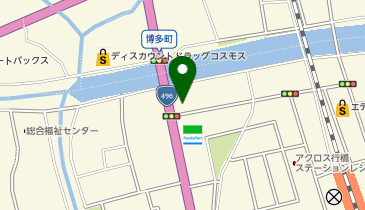 理容プラージュ行橋店の地図画像