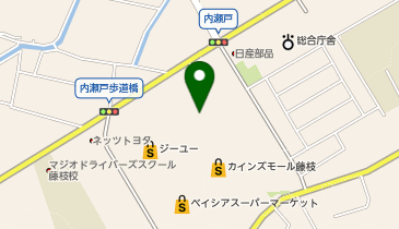 理容プラージュカインズ藤枝店の地図画像