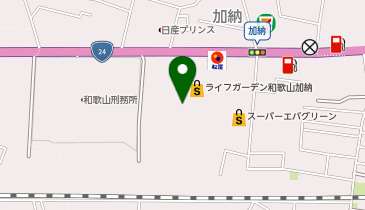 理容プラージュライフガーデン和歌山加納店の地図画像