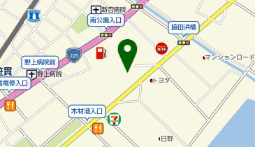 理容プラージュ宇宿店の地図画像