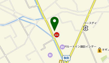 理容プラージュ岡谷店の地図画像