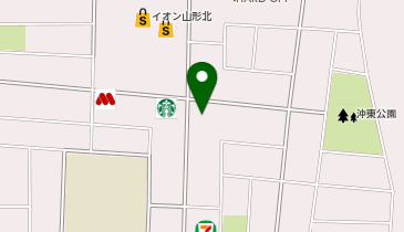 理容プラージュ山形南店の地図画像