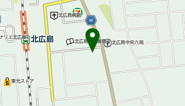 理容プラージュ千歳店の地図画像