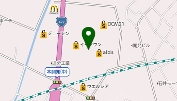 理容プラージュ高岡店の地図画像