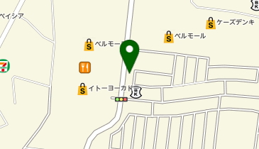 理容プラージュ宇都宮店の地図画像
