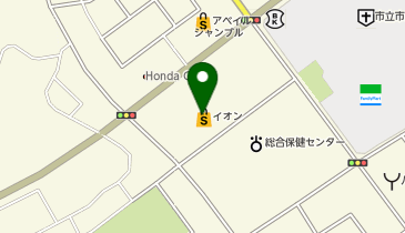 理容プラージュ沼館店の地図画像