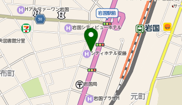 理容プラージュゆめタウン南岩国店の地図画像