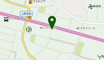 理容プラージュ鴻巣箕田店の地図画像