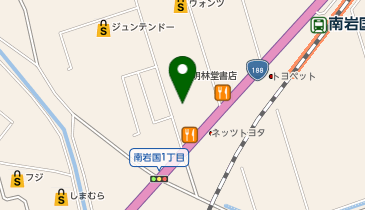 理容プラージュ岩国店の地図画像