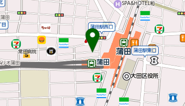 理容プラージュ港北店の地図画像