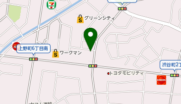 理容プラージュ豊田高橋店の地図画像