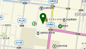 理容プラージュ沼津原店の地図画像