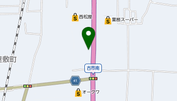 理容プラージュ奈良柏木店の地図画像