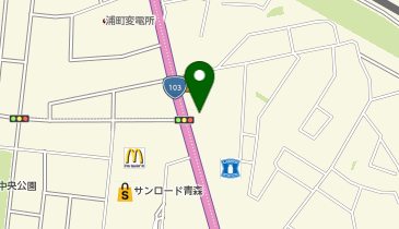 理容プラージュ青森三内店の地図画像