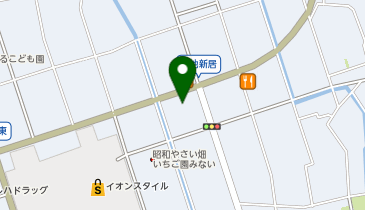 理容プラージュ韮崎店の地図画像