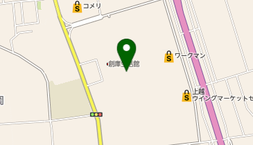 理容プラージュ上越店の地図画像
