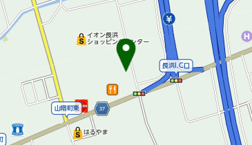 理容プラージュ長浜店(仮称)の地図画像