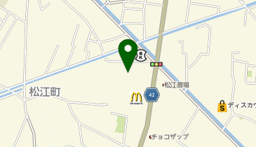 理容プラージュ八代店の地図画像