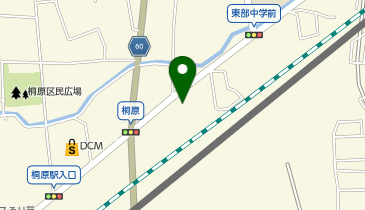 理容プラージュ川中島店の地図画像