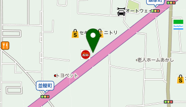 理容プラージュ前橋店の地図画像