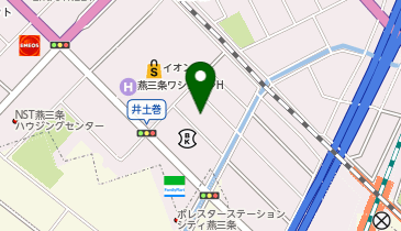 理容プラージュ燕三条店の地図画像